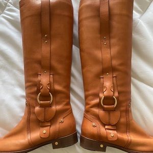Celine leather boots